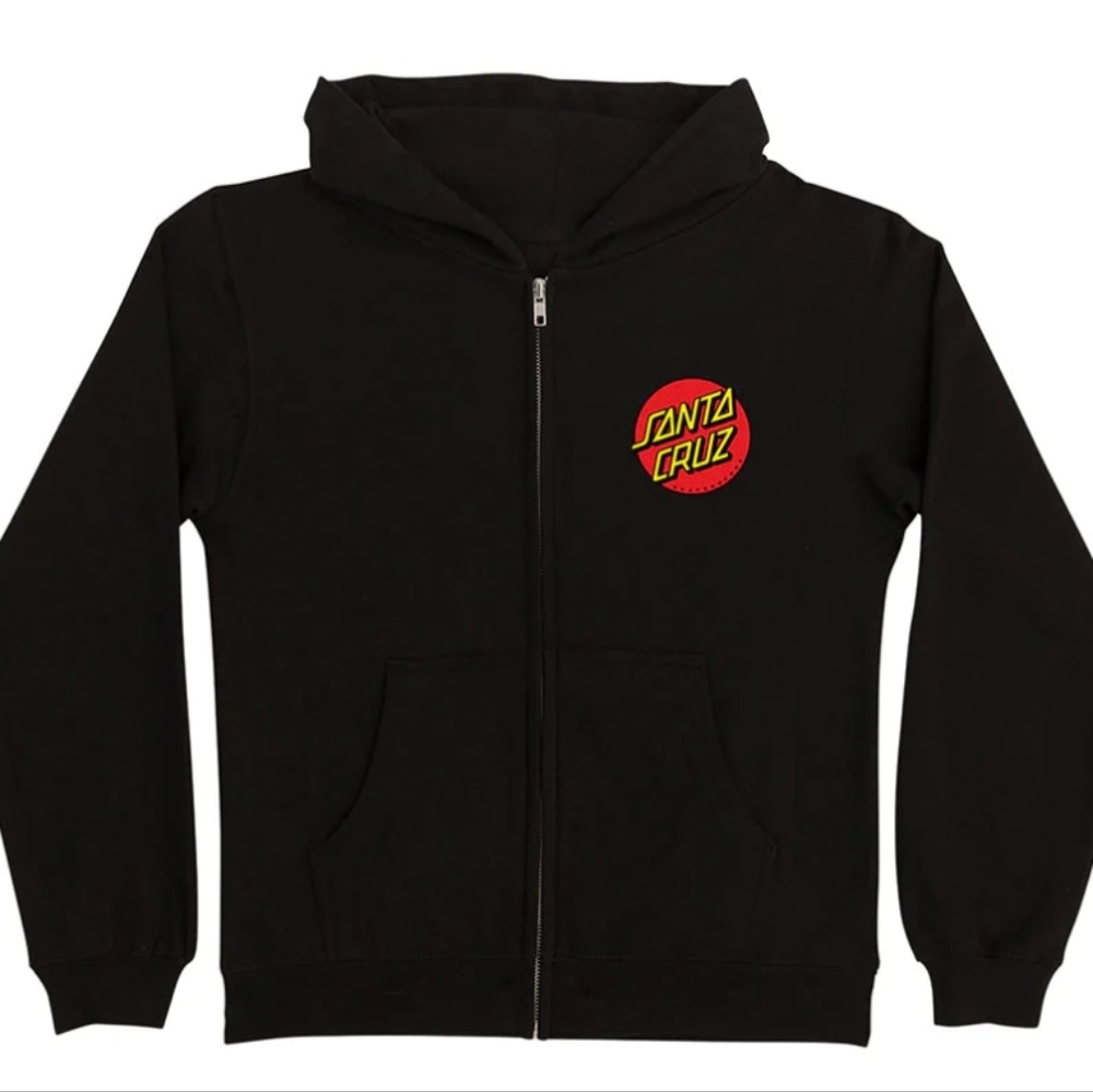 Santa cruz zip hoidie